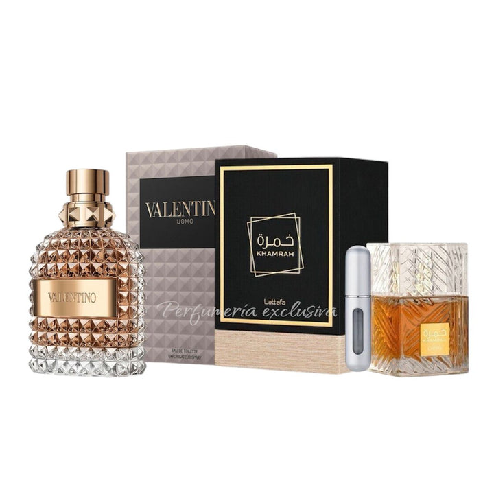 Valentino uomo+Khamrah+perfumero